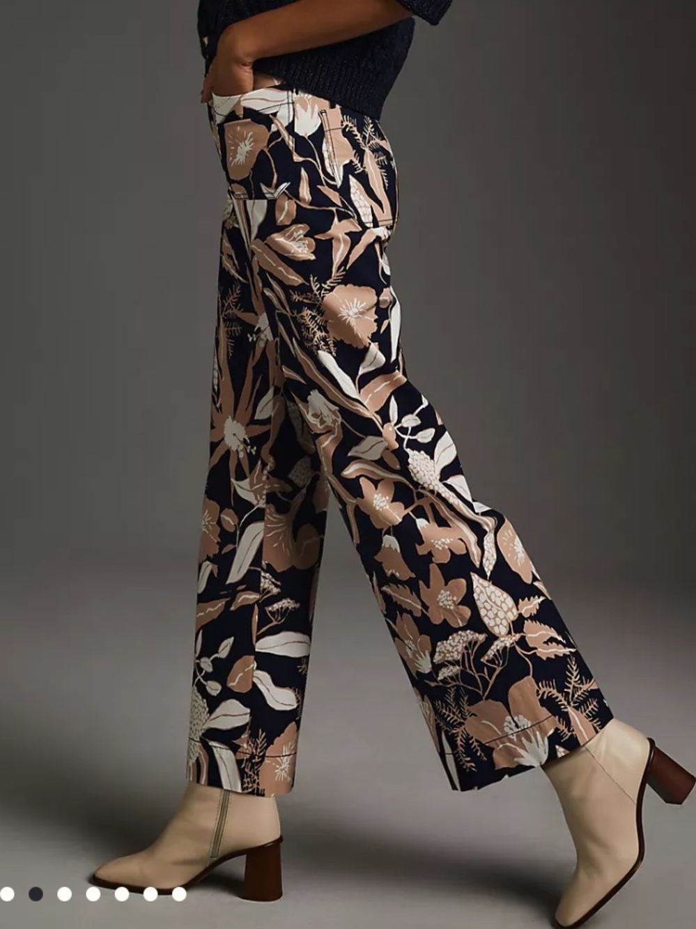 ANTHROPOLOGIE MAEVE COLETTE High-Rise
Wide-Leg Cropped Pants by
Jo Faulkner
31 - Picture 4 of 10